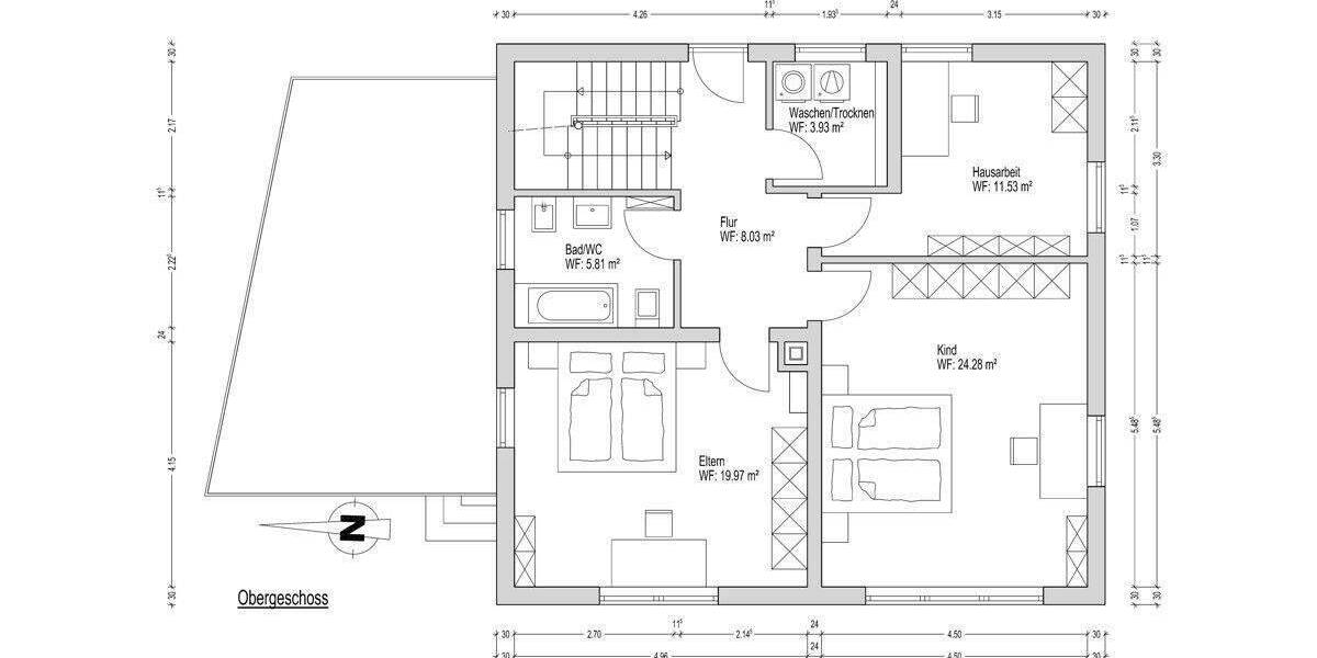 Einfamilienhaus Kaufering - 5 Zimmer, 180 m&sup2;, 888.000&euro; | Angebot:25665572