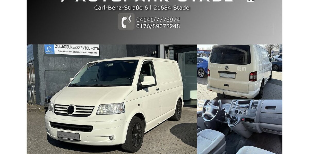 VW T5 Transporter Kasten Klima 3 Sitz Diesel Servo 324.990 km 4.999 &euro; Stade 21682
