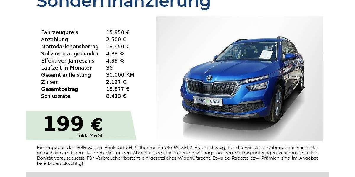 Skoda Kamiq 35.950 km 15.950 &euro; Lauf an der Pegnitz 91207