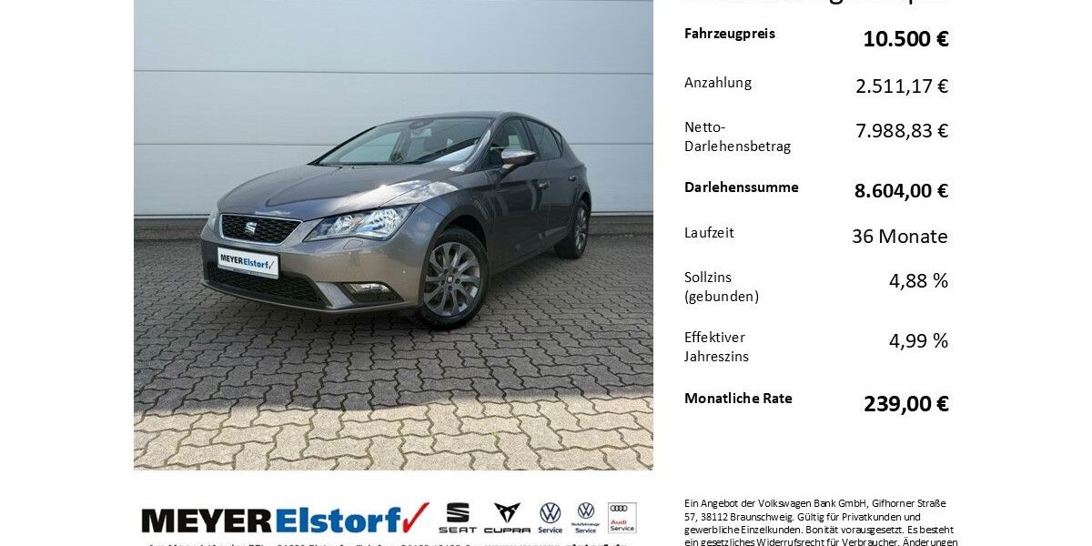 Seat Leon 119.900 km 10.500 &euro; Neu Wulmstorf 21629