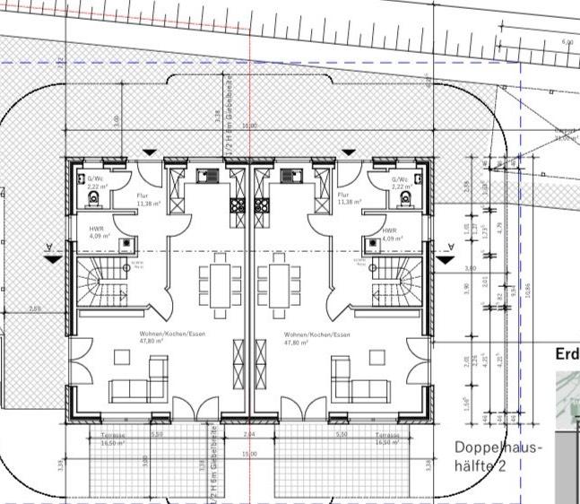 Doppelhaushälfte Nordenham - 4 Zimmer, 125 m&sup2;, 1.460&euro; | Angebot:25255597