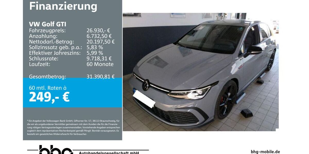VW Golf 37.579 km 26.930 &euro; Balingen 72336