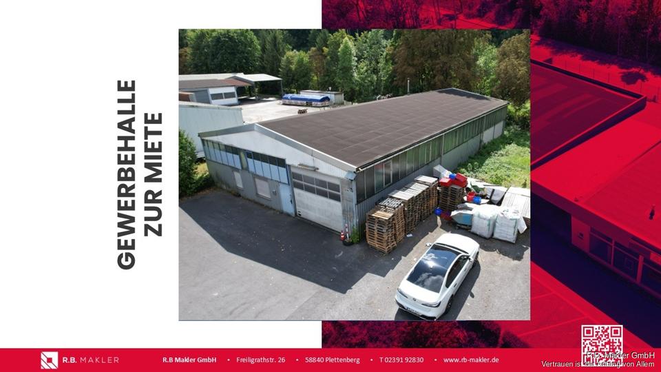 R.B. Makler: Gewerbehalle mit ca. 450m² zur Miete zimmer