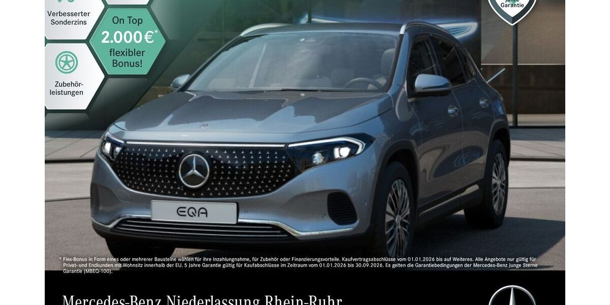 Mercedes-Benz EQA 13.613 km 33.490 &euro; Neuss 41460