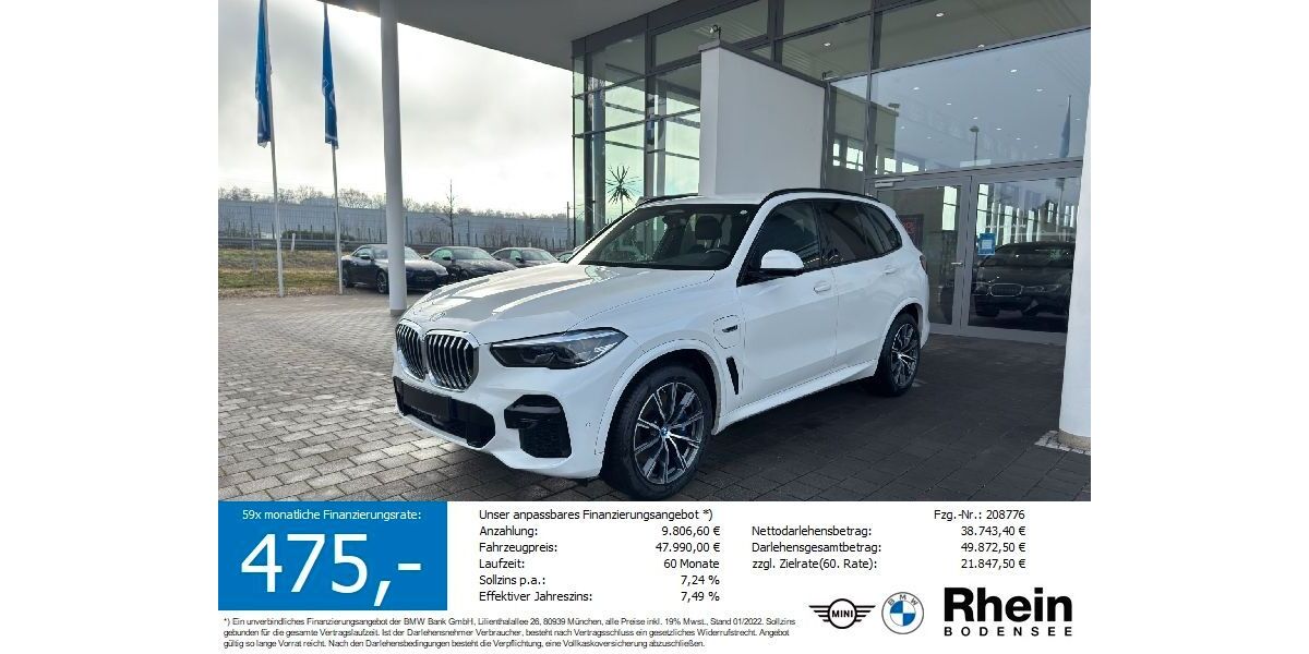 BMW X5 65.745 km 47.990 &euro; Friedrichshafen 88046