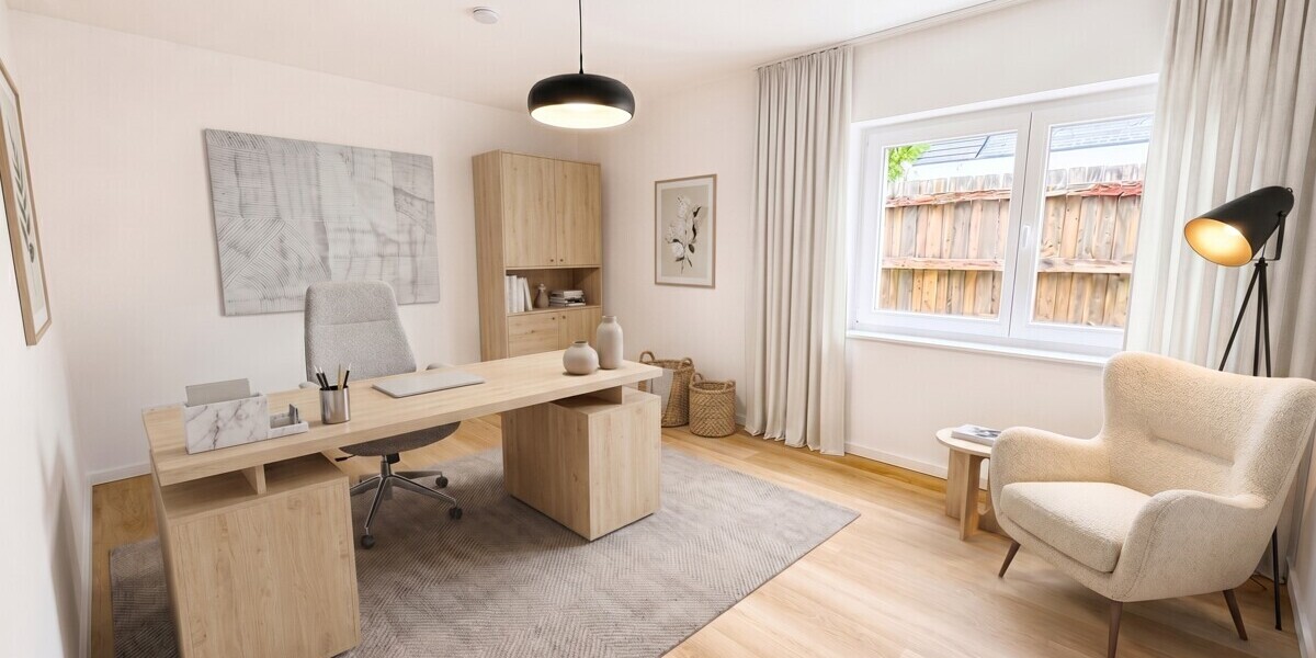 Exklusive kernsanierte Loftwohnung im Erstbezug mit Privatteich & Panorama-Glasfront - Erdgeschoßwohnung Münster / Albachten Albachten | Angebot:26621543
