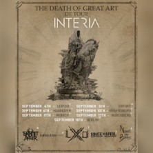 INTERIA - The Death of Great Art Tour 11.09.2026 SUGAR SHACK
