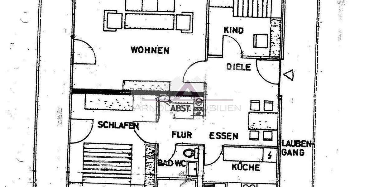Etagenwohnung Erlangen / Bruck Bruck - 3 Zimmer, 73 m&sup2;, 980&euro; | Angebot:25165613