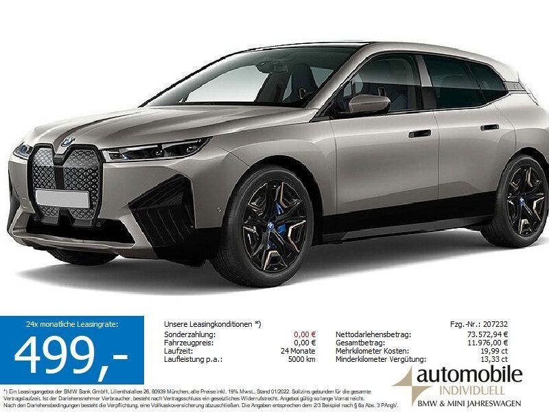BMW iX 20.000 km 73.440 € Paderborn 33100