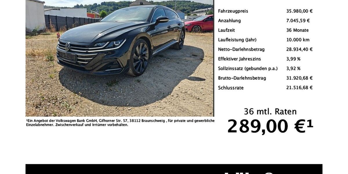 VW Arteon 47.625 km 35.980 &euro; Trier 54292