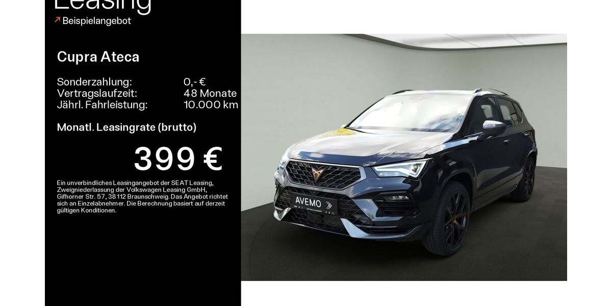 Cupra Ateca 10.500 km 39.990 &euro; Lichtenfels 96215