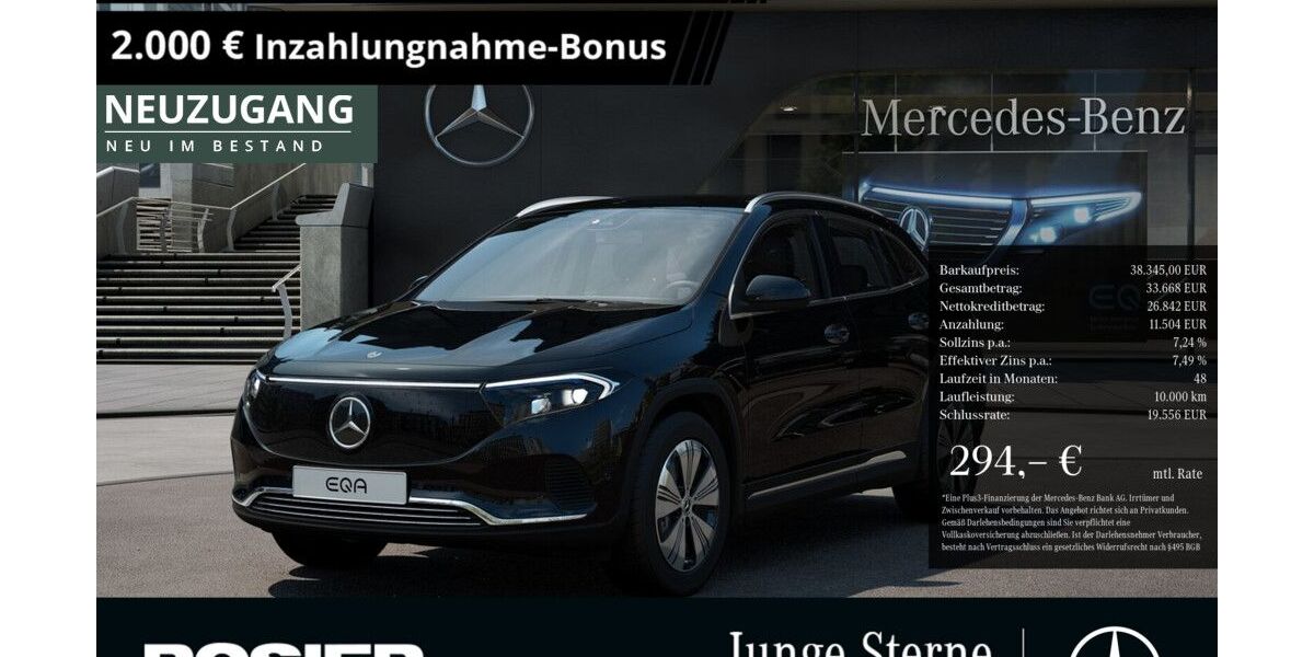 Mercedes-Benz EQA 9.371 km 38.345 &euro; Menden 58706
