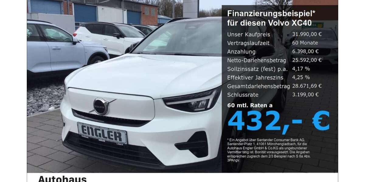 Volvo XC40 32.478 km 31.990 &euro; Lübeck 23566