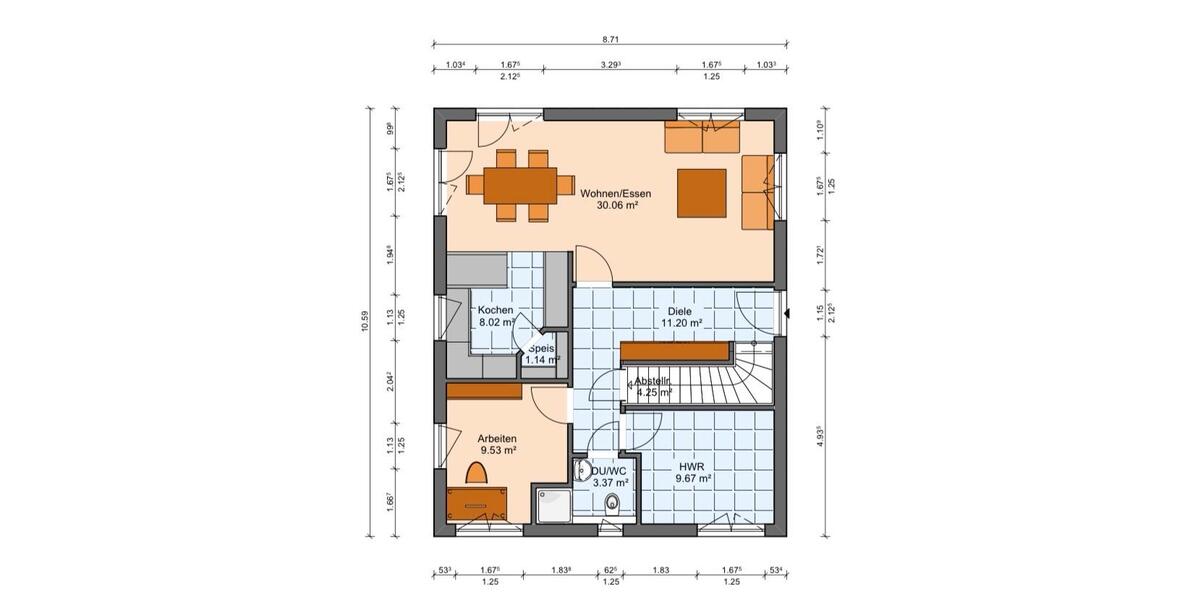 Einfamilienhaus Östringen - 5 Zimmer, 155 m&sup2;, 679.000&euro; | Angebot:26811634