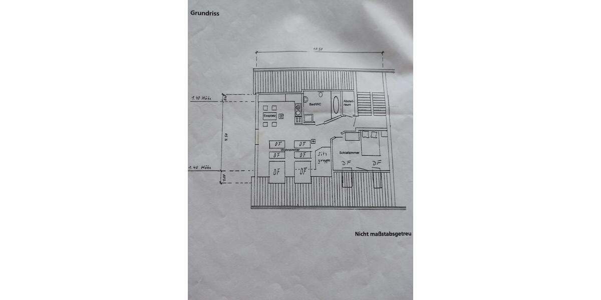 Dachgeschoßwohnung Waiblingen Bittenfeld - 2 Zimmer, 50 m&sup2;, 199.000&euro; | Angebot:25943093