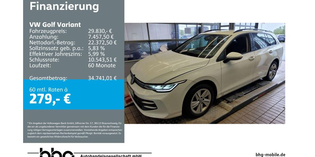VW Golf 33.201 km 29.830 &euro; Mössingen 72116