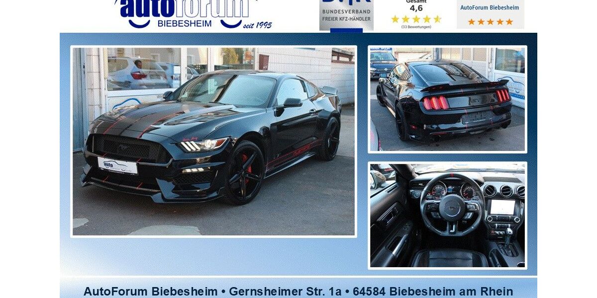 Ford Mustang 76.500 km 29.999 &euro; Biebesheim 64584