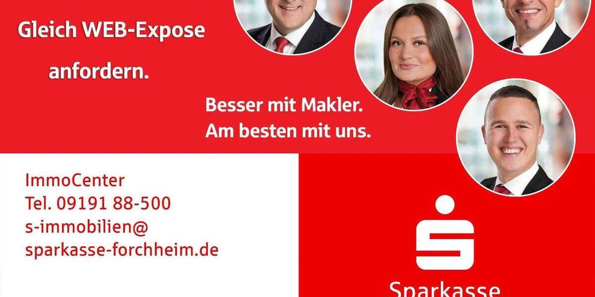 Etagenwohnung Forchheim - 3 Zimmer, 110 m&sup2;, 399.000&euro; | Angebot:26319854