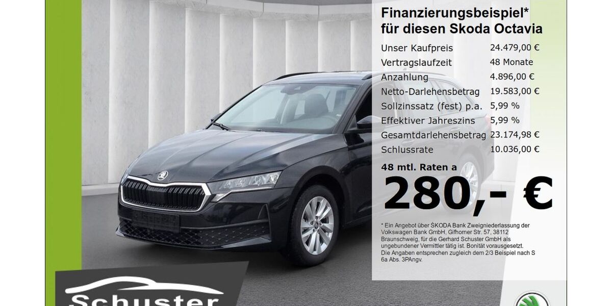 Skoda Octavia 23.988 km 24.479 &euro; Ruhstorf 94099