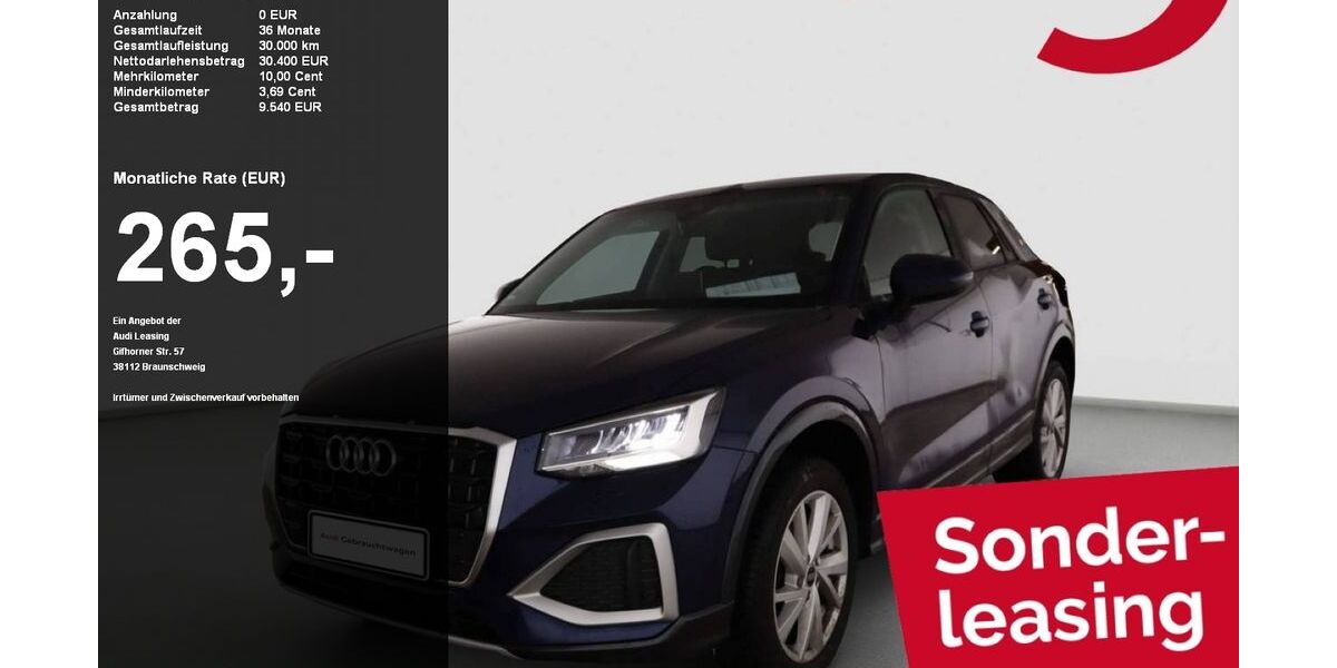 Audi Q2 32.500 km 31.240 &euro; Wackersdorf 92442
