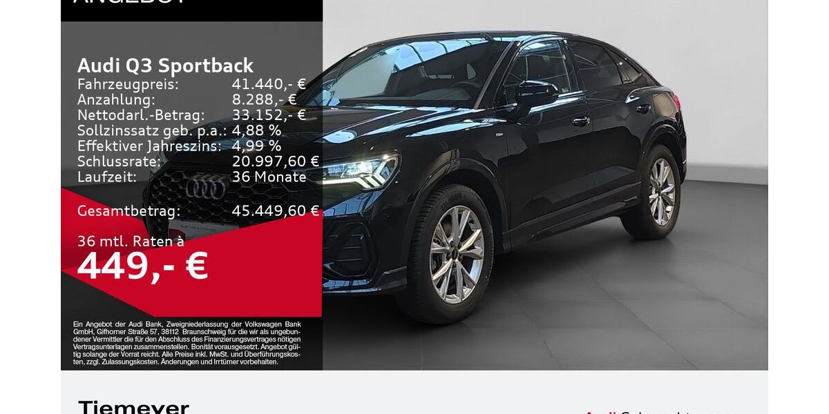 Audi Q3 18.500 km 40.580 &euro; Plettenberg 58840