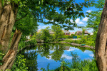 Exklusive kernsanierte Loftwohnung im Erstbezug mit Privatteich & Panorama-Glasfront - Erdgeschoßwohnung Münster / Albachten Albachten | Angebot:26621543