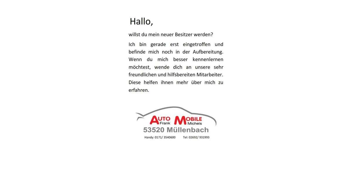 Dacia Dokker 120.000 km 12.950 &euro; Müllenbach 53520