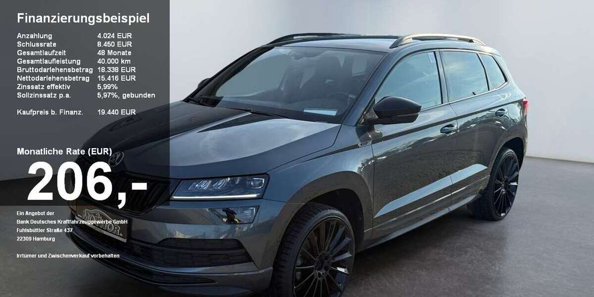 Skoda Karoq 107.067 km 19.439 &euro; Brandenburg 14770