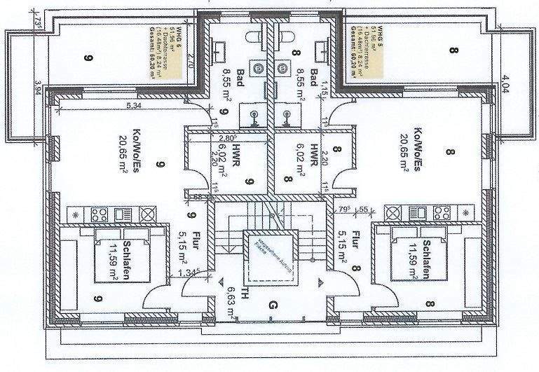Etagenwohnung Scheeßel - 2 Zimmer, 78 m&sup2;, 273.875&euro; | Angebot:25698658