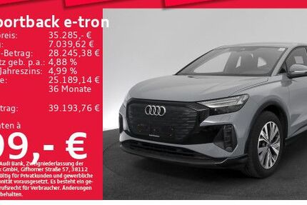 Audi Q4 e-tron 32.902 km 35.285 &euro; München 80935