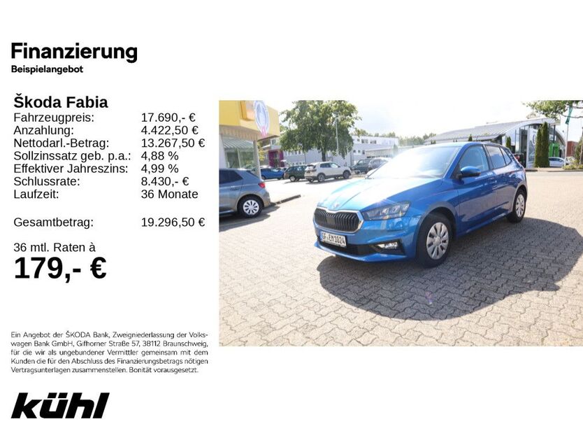 Skoda Fabia 8.500 km 16.840 € Gifhorn 38518