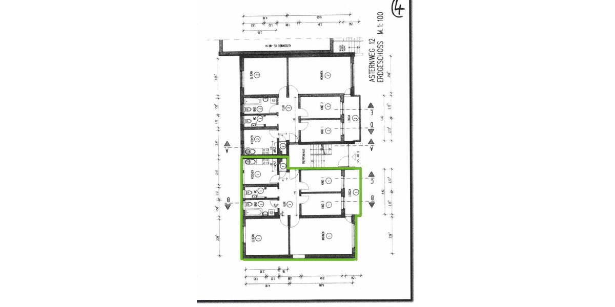 Erdgeschoßwohnung Ahlen Dolberg - 4 Zimmer, 83 m&sup2;, 150.000&euro; | Angebot:27283099