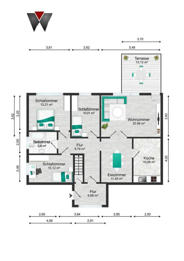 Einfamilienhaus + Nebenhaus | Werkstatt Lager Praxis Büro FeWo | Parkplätze | Solarthermie!