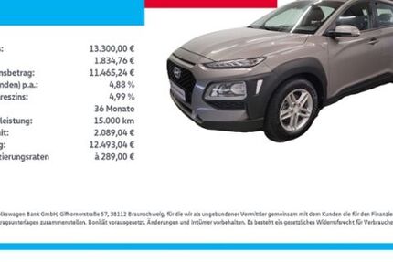 Hyundai KONA 77.782 km 13.300 € Wanzleben-Börde OT Hohendodeleben 39164