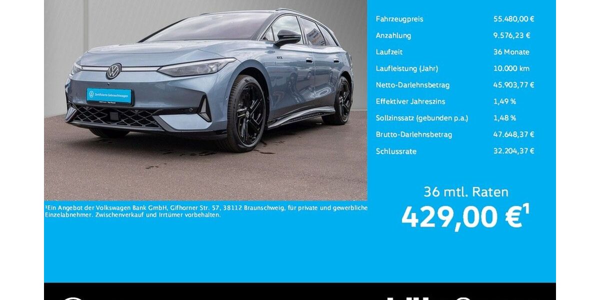 VW ID.7 6.637 km 55.480 &euro; Trier 54292