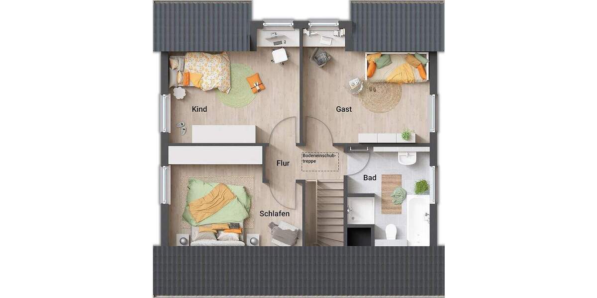 Einfamilienhaus Tunzenhausen Tunzenhausen - 4 Zimmer, 121 m&sup2;, 341.280&euro; | Angebot:25837861