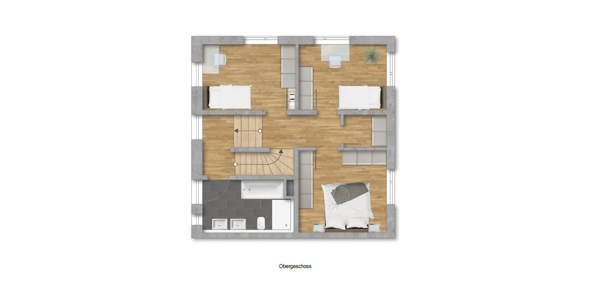 Viel Platz für die Familie! - Modern wohnen auf 3 Ebenen - 6.5 zimmer