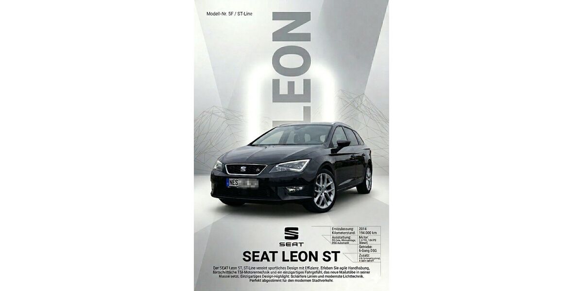 Seat Leon 194.000 km 9.200 &euro; Sulzfeld 97633