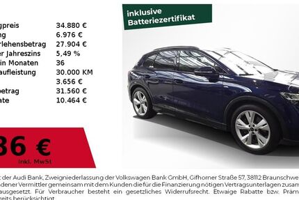 Audi Q4 e-tron 62.223 km 34.880 &euro; Nürnberg 90441