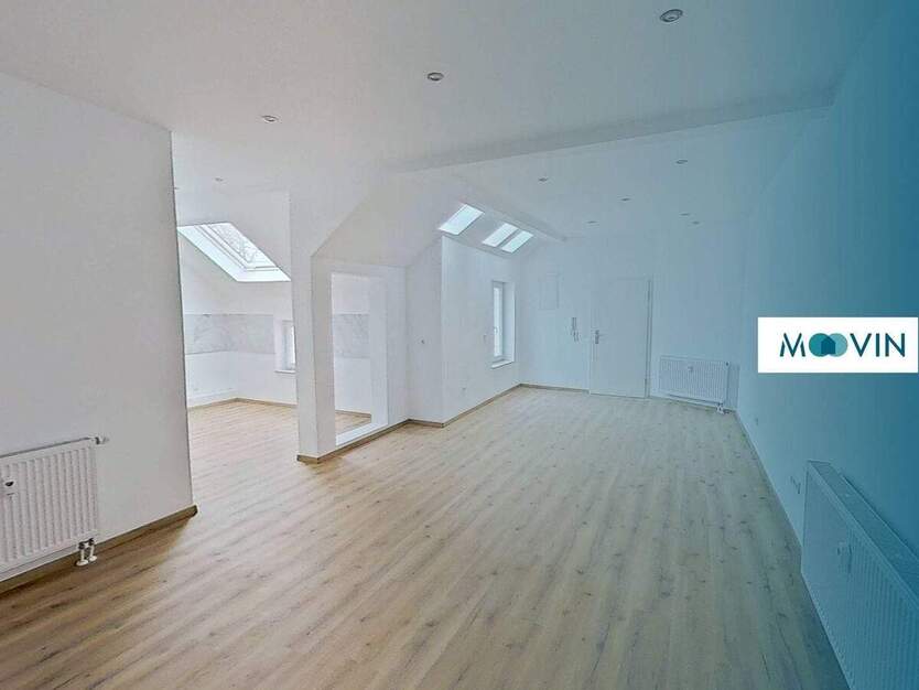 Modernisierte 3-Zimmer-Dachgeschosswohnung 3 zimmer