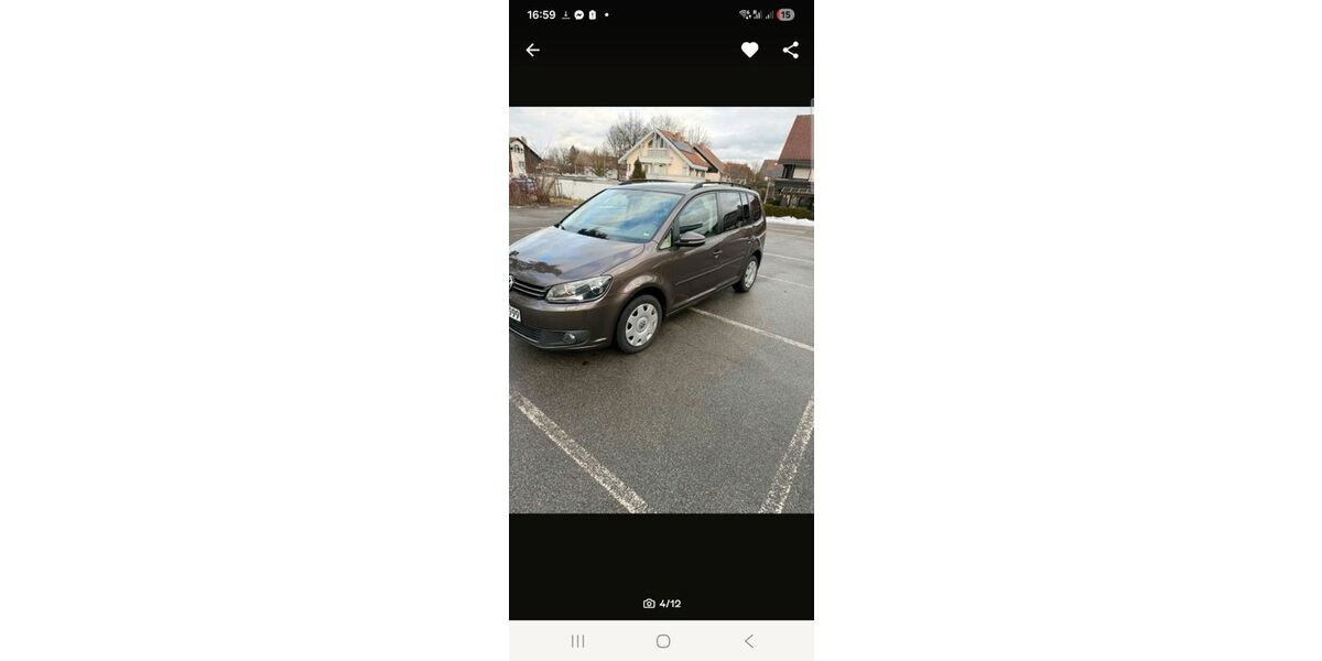 VW Touran 199.000 km 7.200 &euro; Laufen 83410
