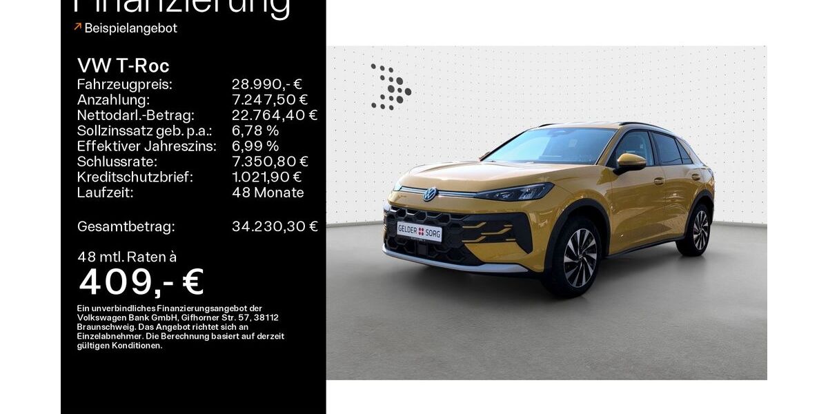 VW T-Roc 1.090 km 28.990 &euro; Haßfurt 97437