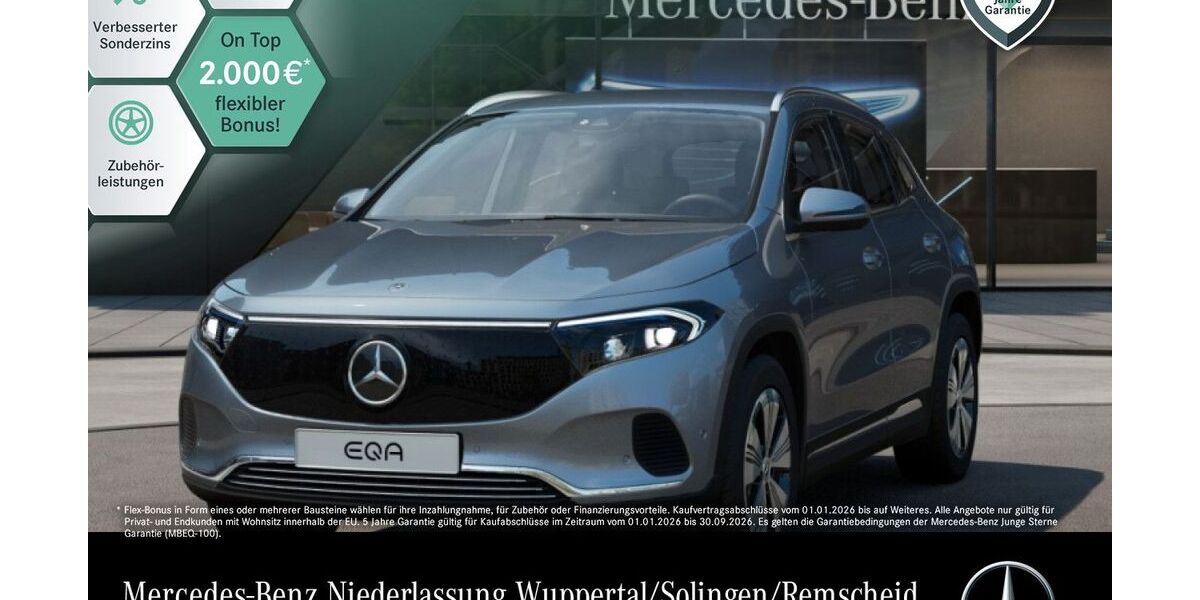 Mercedes-Benz EQA 8.928 km 42.890 &euro; Wuppertal 42115