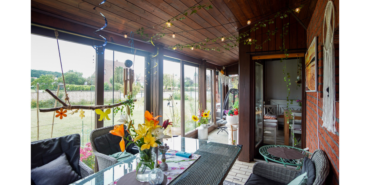 Wohngenuss mit Charme - gepflegtes Ein- bis Zweifamilienhaus mit Wintergarten - Einfamilienhaus Lemförde | Angebot:25862195