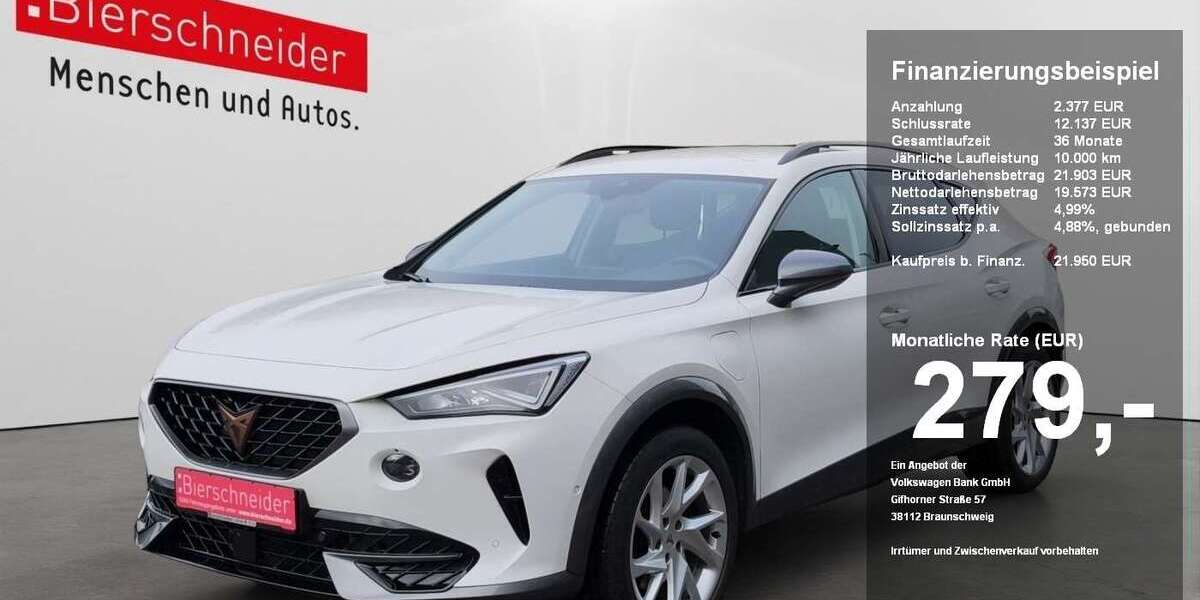 Cupra Formentor 63.865 km 21.750 &euro; Regensburg 93055