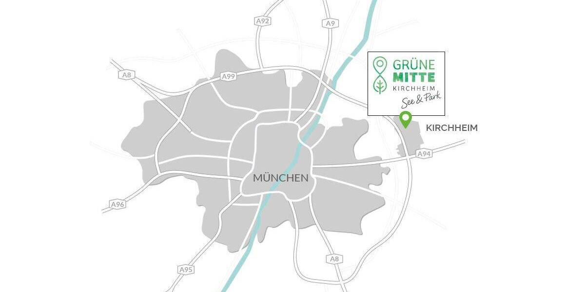 Etagenwohnung Kirchheim b. München Heimstetten - 4 Zimmer, 95 m&sup2;, 820.000&euro; | Angebot:26289477