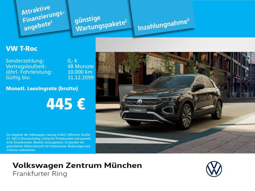 VW T-Roc 3.000 km 35.990 € München 80807