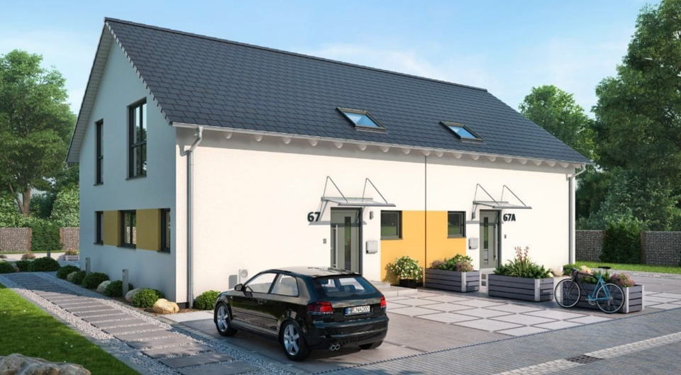 Doppelhaushälfte Roetgen - 4 Zimmer, 120 m&sup2;, 1.999&euro; | Angebot:23186943