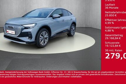 Audi Q4 e-tron 29.600 km 28.890 € Halle 06122