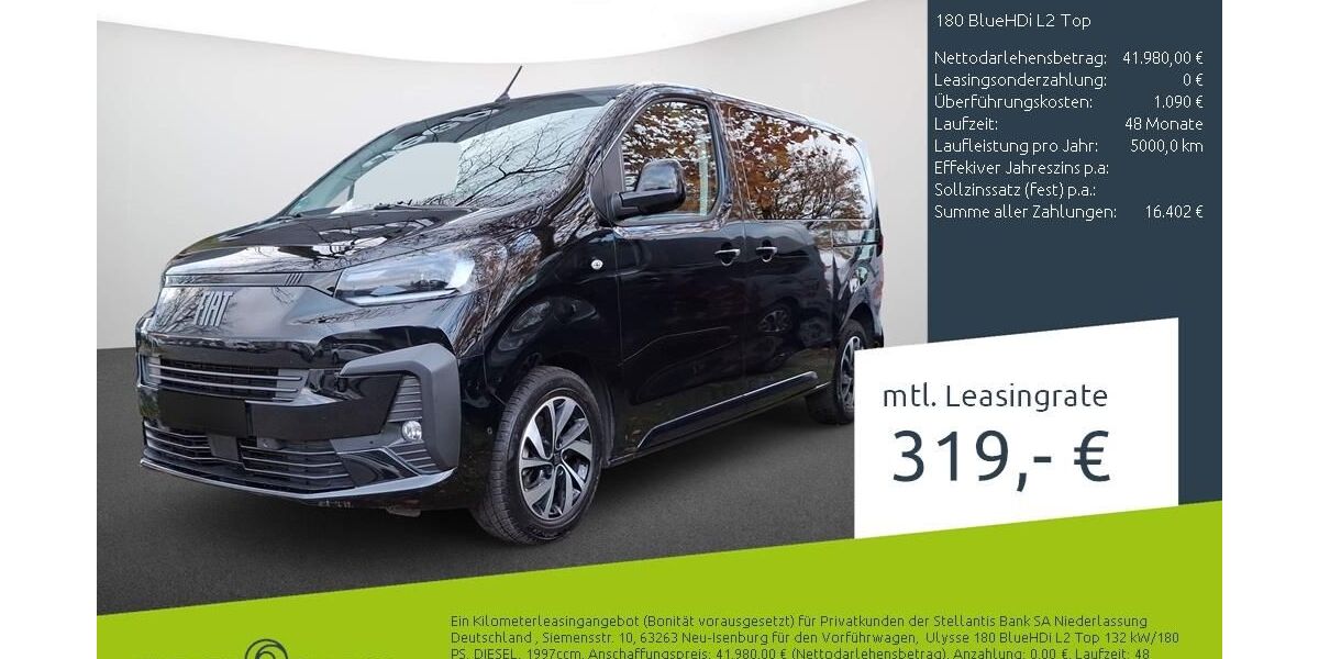 Fiat Ulysse 28.000 km 39.720 &euro; Borken 46325